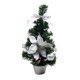 thumbnail image 1 of 20 cm Árbol de Navidad compacto festivo delicado excelente adorno para árbol de Navidad accesorios para fiestas, 1 of 5