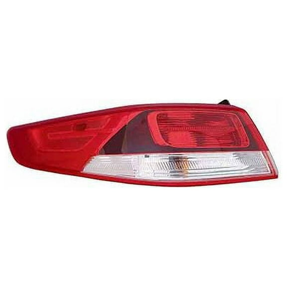 Left Driver Side Outer Tail Light Assembly - Compatible with 2016 - 2020 Kia Optima 2017 2018 2019