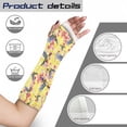 thumbnail image 7 of COEQINE Hummingbird Flower Arm Cast Cover Arm Cast Sleeve with Thumb Cover Size L Hand Cast Covers for Shower Adult Removable Cast Sleeve Protectors After Surgery Gifts, 7 of 7