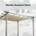 thumbnail image 4 of Cloud Mountain Patio Pergola 10x10 Flat Hanging KD in Beige, 4 of 8