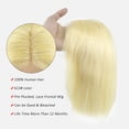 thumbnail image 4 of 613# Human Hair Bob Wig Straight 13x4 Lace Front Wig Brazilian Remy Hair Wigs 12inch for Women Pre Plucked With Baby Hair Hair Replacement, 4 of 5