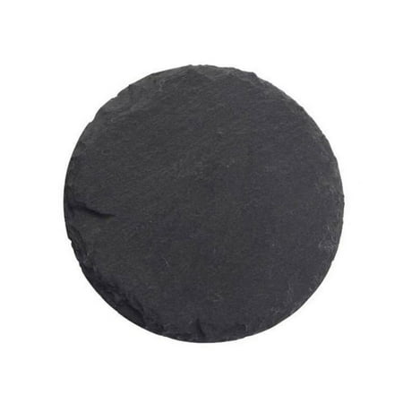 

1PCS Natural Slate Drink Coasters Bowl Pad Handmade Insulation Placemats Table Padding Cup Mats for Bar and Home Decor