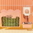 thumbnail image 4 of Hay Feeder for Cage Feeder Hay Dispenser Cage Feeding Set for Small Dispenser, 4 of 8