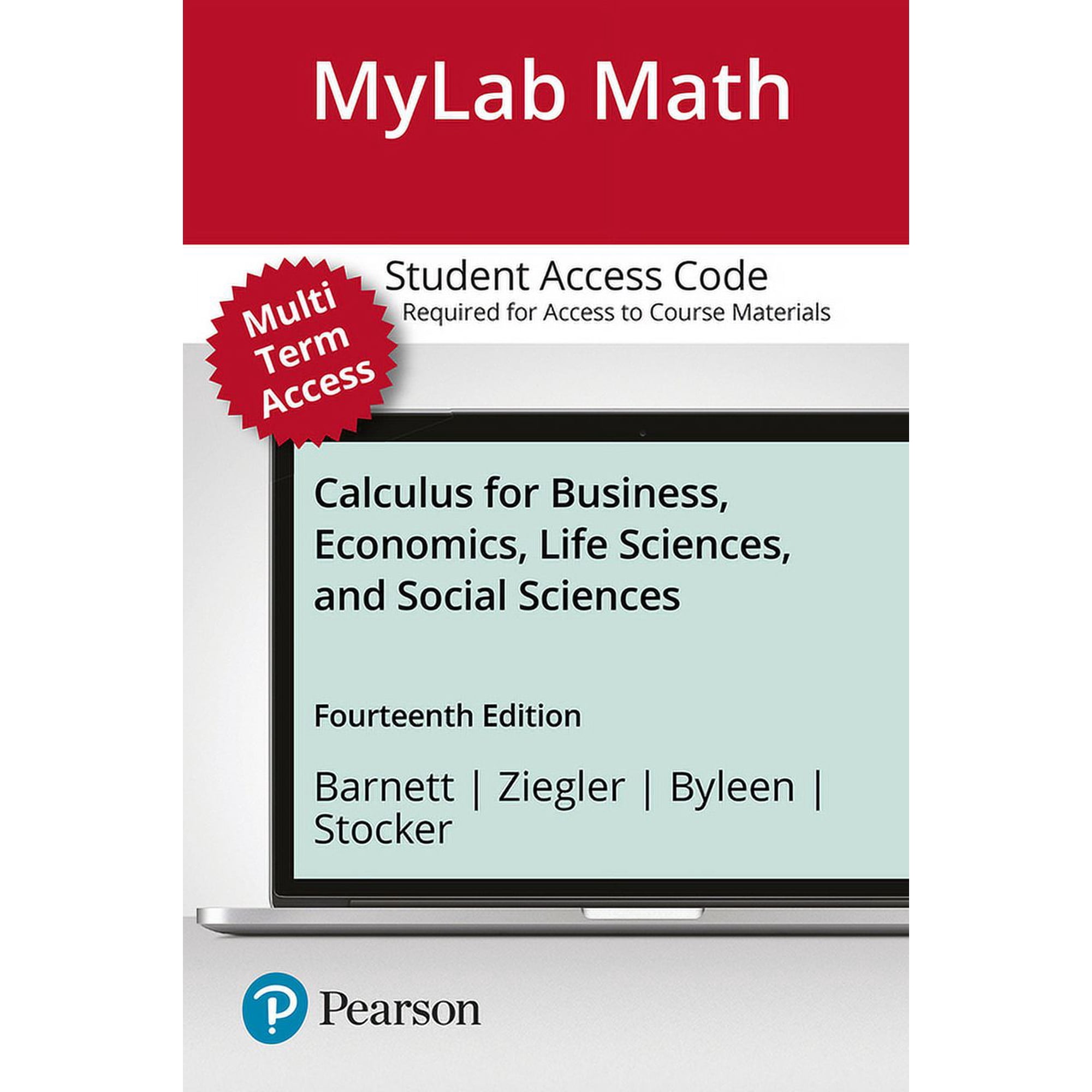 Mylab Math with Pearson Etext Access Code (24 Months) for Calculus for Business, Economics, Life Sciences, and Social Sc, (Audiobook Download)