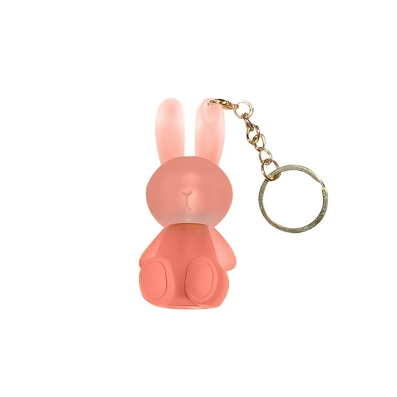 2 in 1 Key Chain Rabbit Lipstick,Matte Lip Gloss,Lip Mud,Velvet Lip Mud,Velvet Matte Waterproof Non-Fade Non-stick Cup Lip Gloss Cream,,Gifts For for Girl(#03 1.8g/0.06oz)from Biweutydys