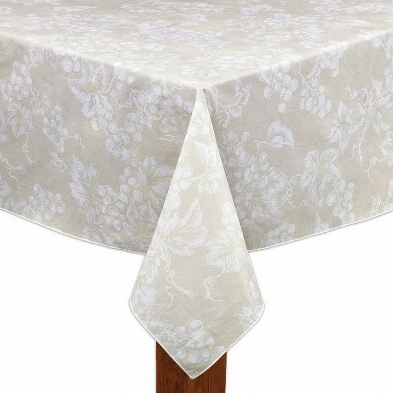 Lintex Grapevine Vinyl Tablecloth, Indoor/Outdoor, 60x84 photo 1
