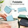 thumbnail image 5 of Mahjong Card Holder for Table, Under Mat Slide in Stand Angled Viewing Rack Foldable 3D Printed Space Saving Accessory for American Mahjong Mat, 5 of 5