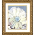 thumbnail image 1 of Murdock, Ramona 15x18 Gold Ornate Wood Framed with Double Matting Museum Art Print Titled - Chunky Floral I, 1 of 4