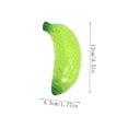 thumbnail image 2 of Squishy Banana Stress Balls - Stretchy Fruit Stress Balls for Adults and Party Favors, Yellow Squishy Banana Dough Ball for Vase Filler, Home Decoration, Christmas Decoration, Easter Basket Stuffers, 2 of 4
