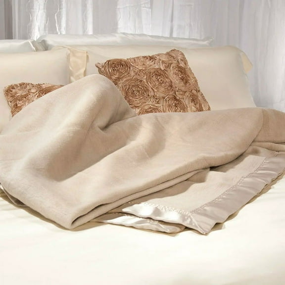BARSKA Aus Vio Silk Blanket - Taupe