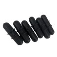 thumbnail image 2 of 6 Pieza Amortiguador Silenciador de Tiro con Multifucnional Universal para Compuesto facíl Negro Soledad Archery Bow String Silencer, 2 of 10