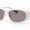 Grey Brown - Brown, variant on Womens Retro Sleek Beveled Thick Plastic Lustrous Squared Cat Eye Sunglasses Grey Brown - Brown