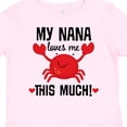 thumbnail image 4 of Inktastic Nana Loves Me Grandson Boys or Girls Toddler T-Shirt, 4 of 5