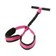 thumbnail image 2 of Juego portátil de bandas de resistencia con pedales para gimnasio en casa con tubo latente para ejercicios completos Rosa, 2 of 8
