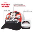 thumbnail image 2 of Gorra de béisbol Disney Mickey Mouse, paquete de 2 unidades para niños, 2-4T, 2 of 7