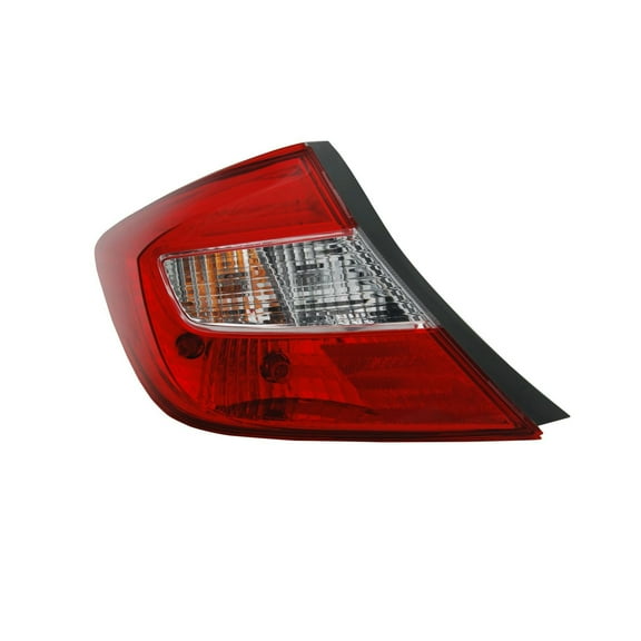 TYC 11-6374-00-9 Driver Side Tail Light Assembly for 2012 Honda Civic HO2800180