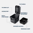 thumbnail image 2 of Maleta de carga YETI LoadOut 15 GoBox Divided Waterproof Marrón, 2 of 8