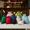 thumbnail image 5 of TOPTIE 50 PCS Velvet Small Gift Bags Drawstring Wedding Favors Bags Jewelry Pouches Wrapping 4.3 X 6 Inch, 5 of 5