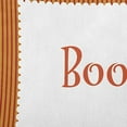 thumbnail image 2 of 20" x 14" Simply Daisy Halloween Boo Ticking Polyester Indoor/Outdoor Pillow, Dark Red Qty 1, 2 of 6