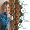 thumbnail image 3 of Blackout Kids Curtains,Multicolor Bigfoot and Text Pattern Childrens Insulated Curtains Set Of 2,Bedroom Essentials,Toddler Room Decor 42x84in(106x213cm), 3 of 5