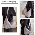 thumbnail image 2 of Kukuzhu Quilted Tote Bag for Women, Soft Puffer Tote Bag Lightweight Quilted Purse Cloud Pleated Shoulder Bag Handbag, 2 of 7