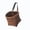 Coffee, variant on 2/3 Tier Hanging Wall Storage Baskets, Woven Cotton Rope Boho Design, Wall Mounted Bathroom Kitchen Organizer, Baskets for Bathroom Kitchen Bedroom Storage