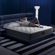 COMFBOX 12-inch King Hybrid Mattress - Medium Feel - Cooling Foam & Pressure Relief