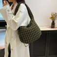 thumbnail image 2 of Bolso Mano Con Plisado para Mujer Citas Chicas Color Sólido Gran Capacidad, 2 of 9