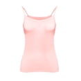 thumbnail image 4 of Scacto Womens Modal Built-in Shelf Bra Padded Basic Camisole Adjustable Spaghetti Strap Tank Tops Yoga Top Shirt Cotton Undershirt, 4 of 7