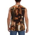 thumbnail image 4 of Vampire Diaries Pattern Men's Tank Top Lightweight Summer Sleeveless Tee Shirt Muscle Tank Tops Workout T-Shirts Casual Athletic Undershirts, 4 of 7
