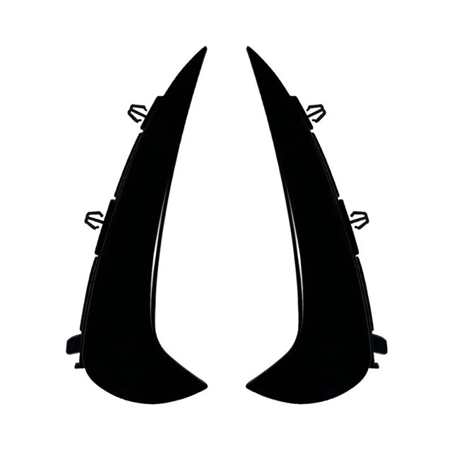 Car Rear Bumper Splitter Lip Body Kit Spoiler Air Vent Cover Sticker For Mercedes-Benz GLC-Class X254 AMG Line 2023-2024