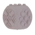 thumbnail image 2 of Nuby Silicone Block Poppers Sensory Teether Toy for Infants, Pink/Purple, 2 Count, 2 of 8