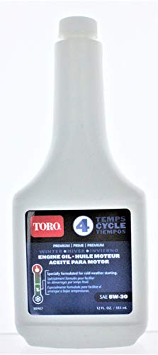 OIL 4CYCLE 5W30 12OZTORO by TORO MfrPartNo 38907