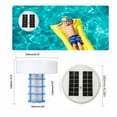 thumbnail image 6 of EUDIDV Floating Pool Lights Pool Purifier High Capacity Copper Anode For A Longer Time Kept The Swimming Pool Clean PoolIonizer Copper Swimming Pool Purifier With Night Light Solar Lights Outdoor, 6 of 6