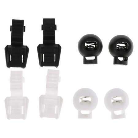 

Set of 2 Durable Shoes Lace Locks Replacement Set Triathlon Running
