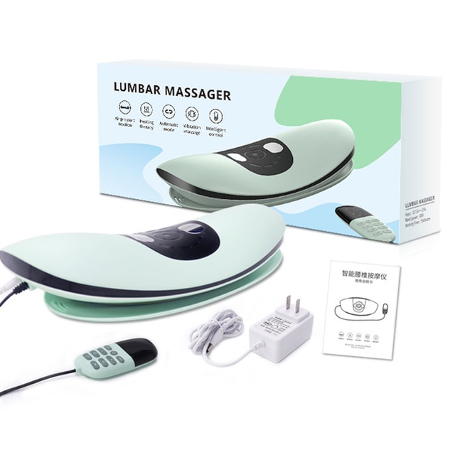 Lumbar High Frequency Vibration Massager For Waist Hot Compress