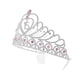thumbnail image 2 of Tiara de cristal con diamantes de imitación para fiesta de cumpleaños, corona para quinceañeras (rosa), 2 of 5