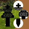thumbnail image 5 of Marcador de tumba conmemorativo para mascotas, placa de cementerio, adorno de acrílico para regalo de condolencias, lápida, letrero para jardín, 5 of 5