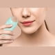 thumbnail image 3 of Rodillo facial volcánico absorbente de aceite, reutilizable, de mano, para maquillaje, para hombres y mujeres. Verde, 3 of 9
