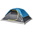 thumbnail image 1 of Ozark Trail, 4-Person Dome Tent, Rain Fly, Easy to Assemble Fiberglass Poles. Blue Color, Ideal for Family Camping, 8.16lbs, 1 of 16