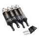 thumbnail image 1 of Amortiguadores traseros de aluminio de 4 piezas para piezas de actualización de camiones de corto Ssh 2WD Hugo Amortiguador de orugas RC, 1 of 7