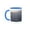 Blue/White, variant on 3drose, Worlds Largest Salt Flats in Uyuni, Bolivia as the Sun Is Rising., 11oz Mug