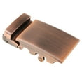 thumbnail image 6 of Men's Automatic Slide Buckle Replacement Alloy que Ratchet Belt Buckle Copper, 6 of 7