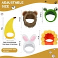 thumbnail image 5 of TETOU Cute Costume Banana Hat for Cats & Small Dogs Party Costume Halloween Pet Accessory Headwear, 5 of 8