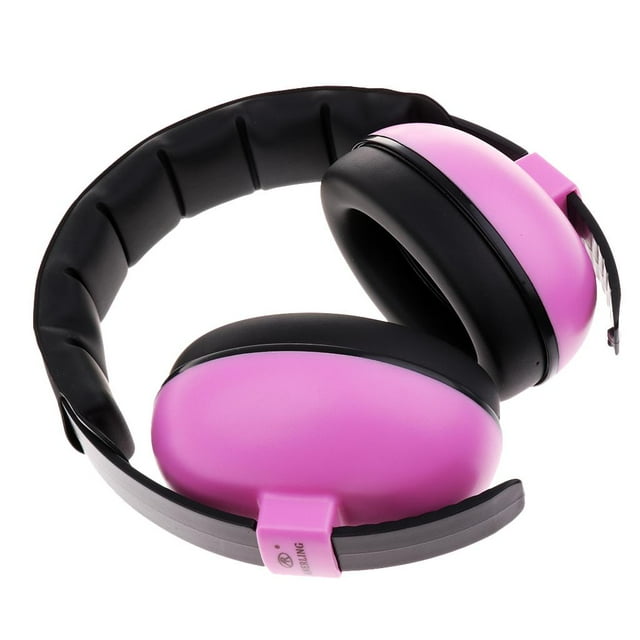 lionlar Enfants Défenseurs d'Oreilles Cache-Oreilles Protection Auditive Rose