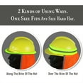 thumbnail image 4 of EvridWear Hard Hat Sun Shade Shield for Construction, Outdoor Activities, UV Protection (5 Pack, Orange), 4 of 12