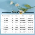 thumbnail image 4 of Bovxnpu Girls Boys Outfits Set Girls Summer Thin Ice Silk Short Sleeve Robe Gown Loungewear Tops, 4 of 9