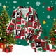 thumbnail image 1 of Cowsor 2 Piece Pajamas Set Kids Sleepwear Cartoon Printed Nightwear Cotton Long Sleeve Shirt Pants Sets, 1 of 3