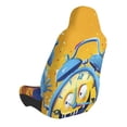 thumbnail image 4 of Lsque Funny Alarm Clock Illustration Pattern Car Seat Covers for Front Seats , Waterproof Seat Covers for Cars, Sporty Front Seat Covers,Car Seat Cover Protector Front Seats, 4 of 5