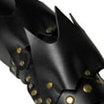 thumbnail image 3 of Steampunk Robot Arm Halloween Prom Party PU Leather Decoration Five Finger Gothic Arm Armor Cosplay Costume Accessory, 3 of 8